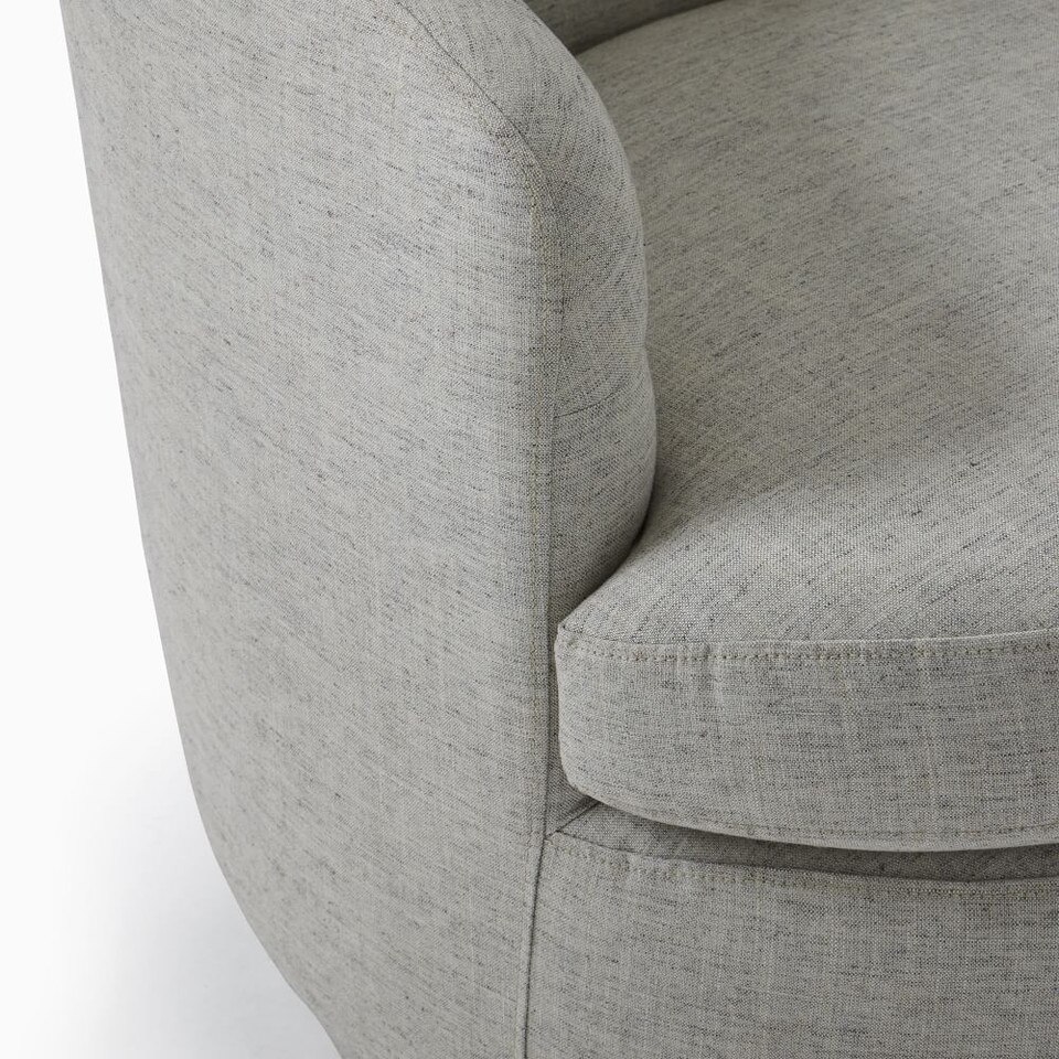 Viv Swivel Chair West Elm Australia